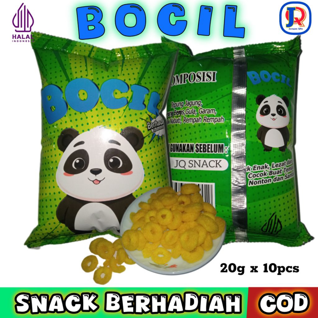 

BOCIL SNACK BERHADIAH @20gr X 10pcs