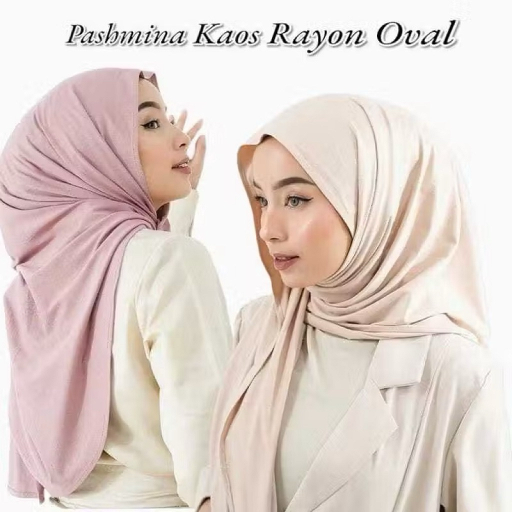 PASHMINA RAYON OVAL SHAWL