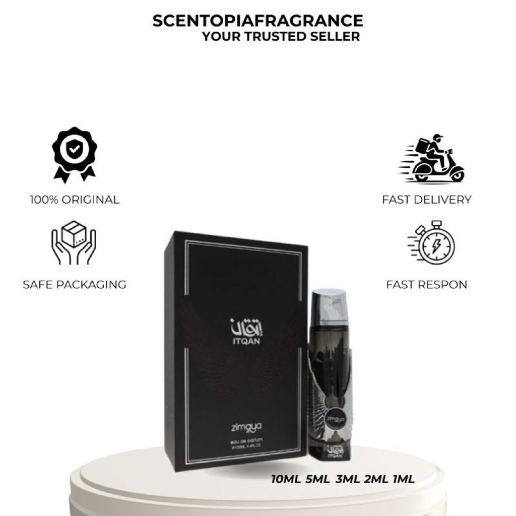 [ Decant ] Parfum Zimaya Itqan Noir