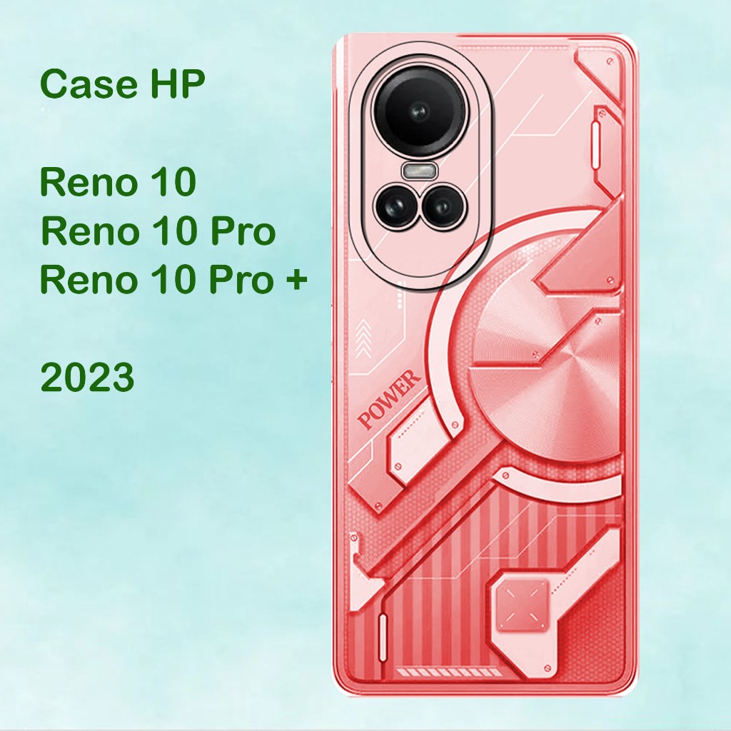 Softcase OPPO Reno 10 - OPPO Reno 10 Pro - OPPO Reno 10 Pro Plus -Case Hp hitam bening tebal Lentur