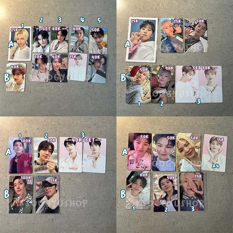 [READY STOCK UNDERPRICE] Seventeen SVT Wonwoo Hoshi Jun Woozi PC Photocard POB Benefit Lucky Draw LD