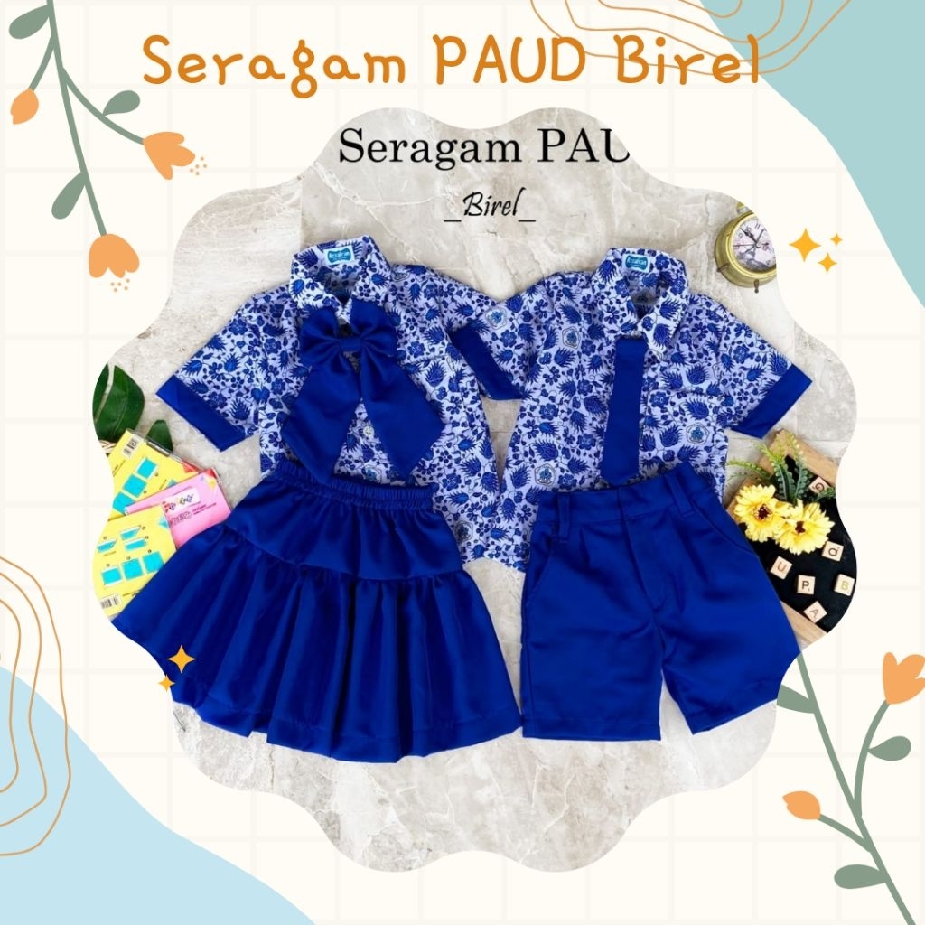 Seragam Paud seragam Anak Sekolah Batik Seragam Terbaru Seragam Paud Motif Seragam Anak