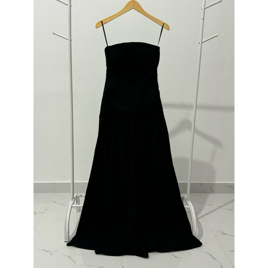 464 - Poshture Black Dress (xs)