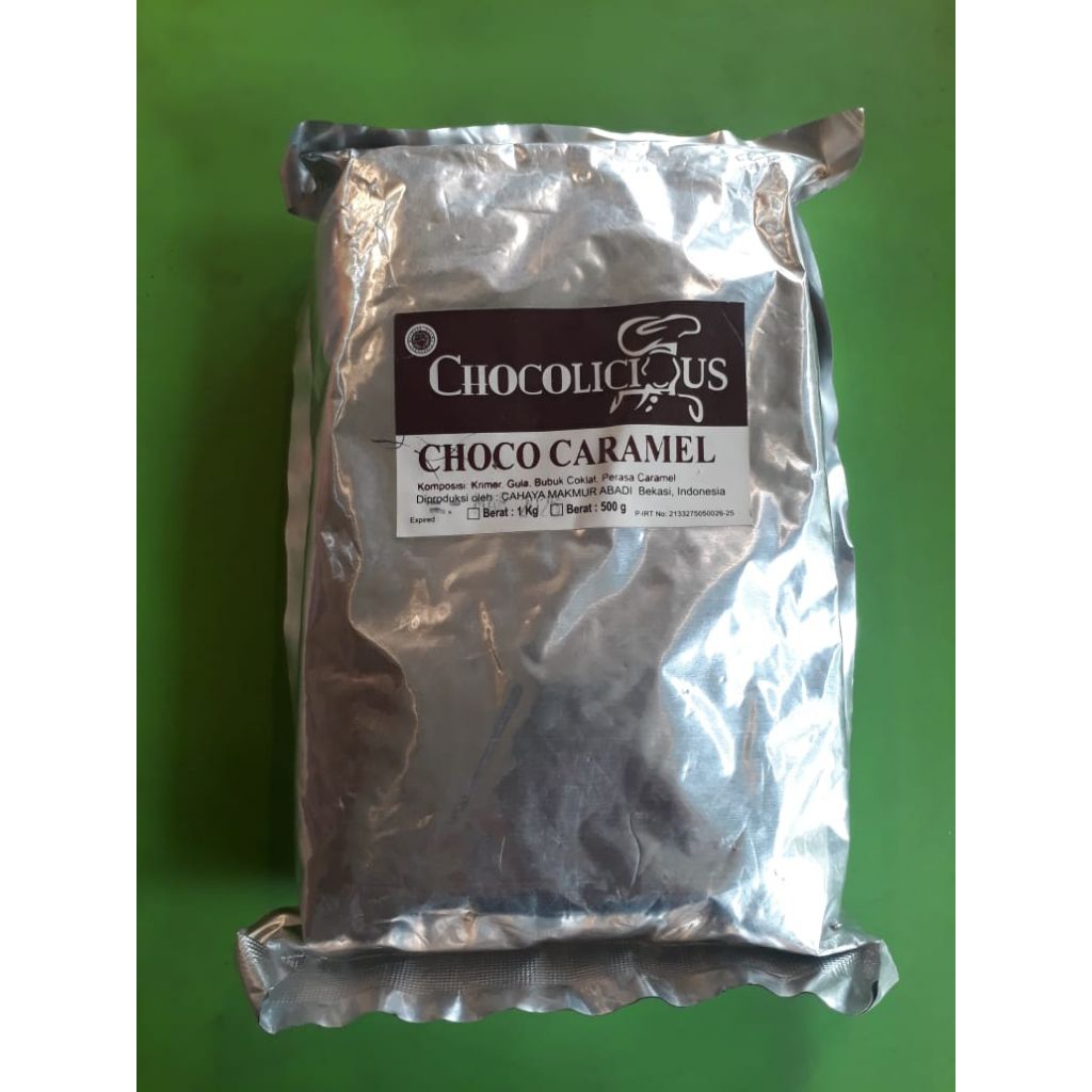 

Bubuk Minuman Chocolicius Choco Caramel 500gr