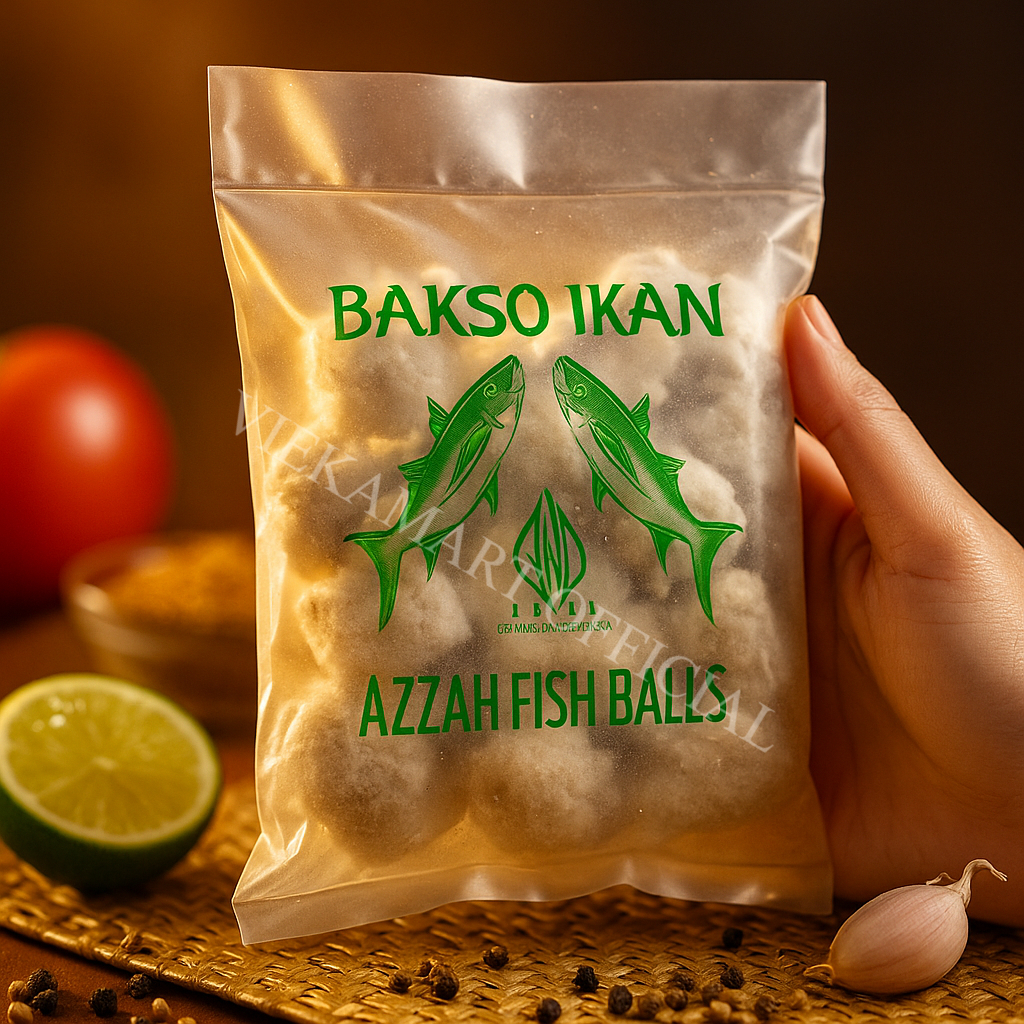 

Azkia Bakso Ikan isi 15 pcs + bumbu