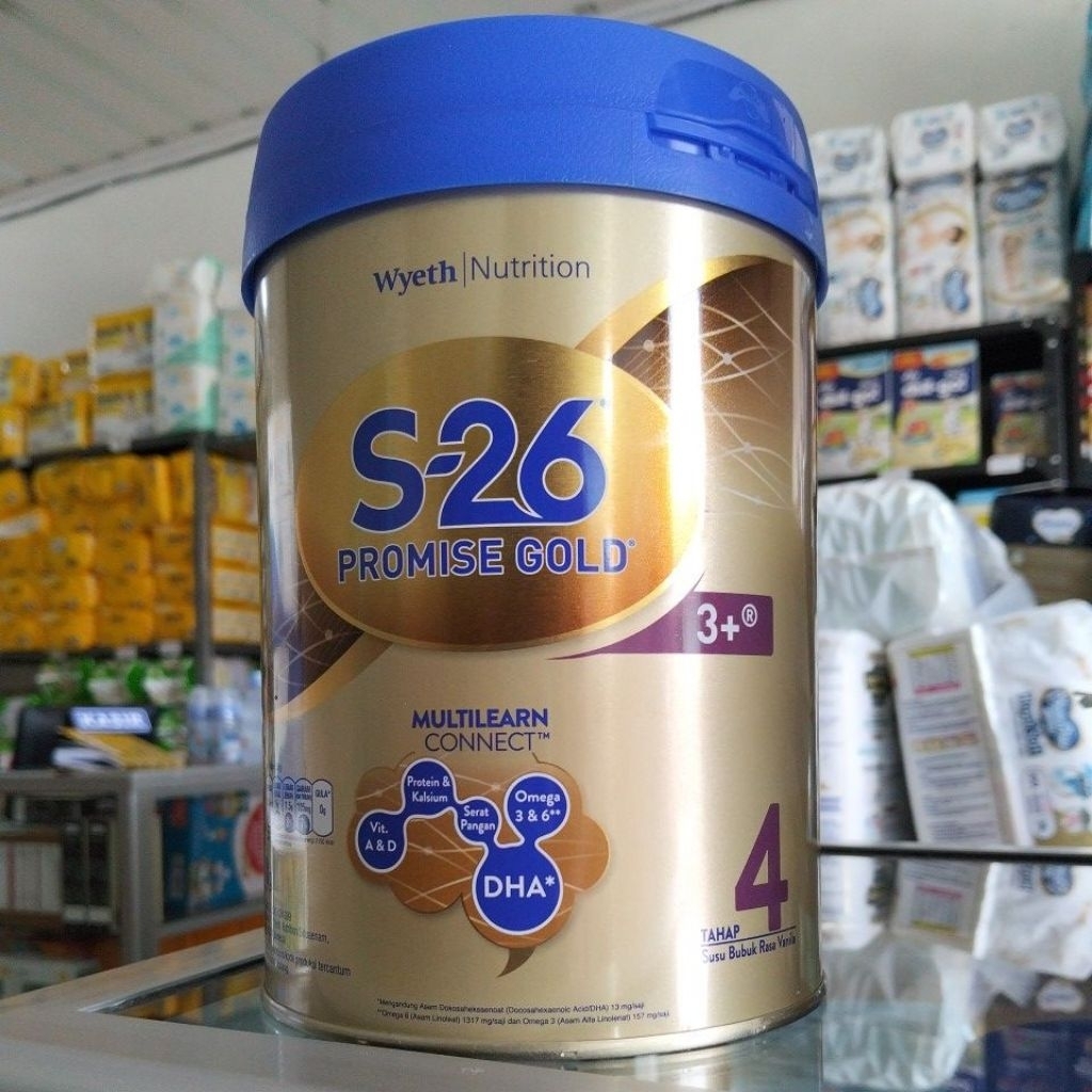 

S-26 PROMISE GOLD TAHAP 4, VANILLA (900 GRAM)