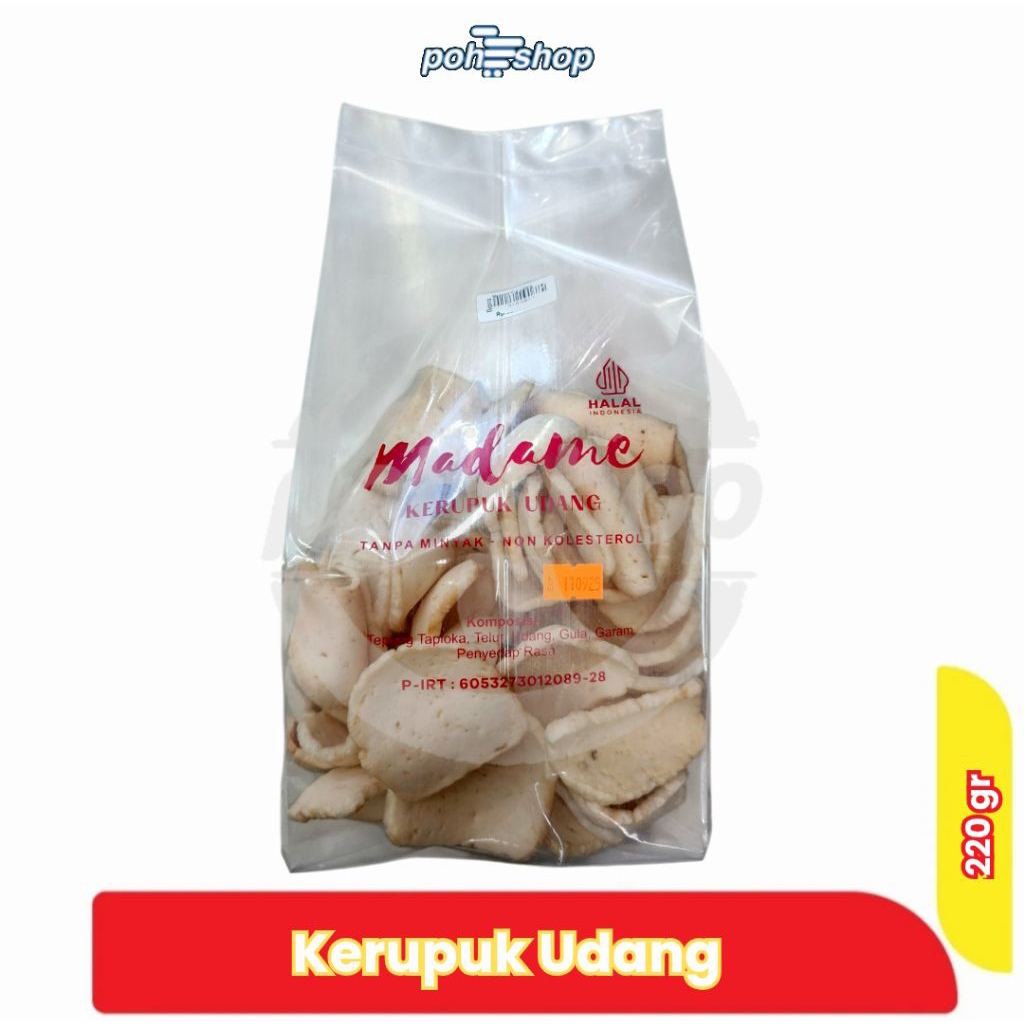 

[Madame] Kerupuk Udang 220gr