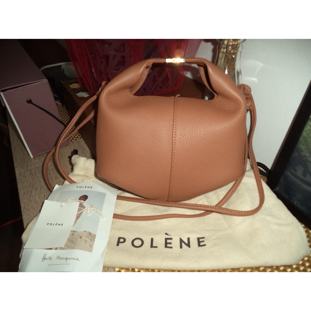 Polene Bag on Camel Color Excellent Condition Authentic Preloved