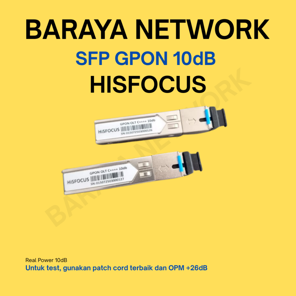 SFP GPON 10 dB HISFOCUS