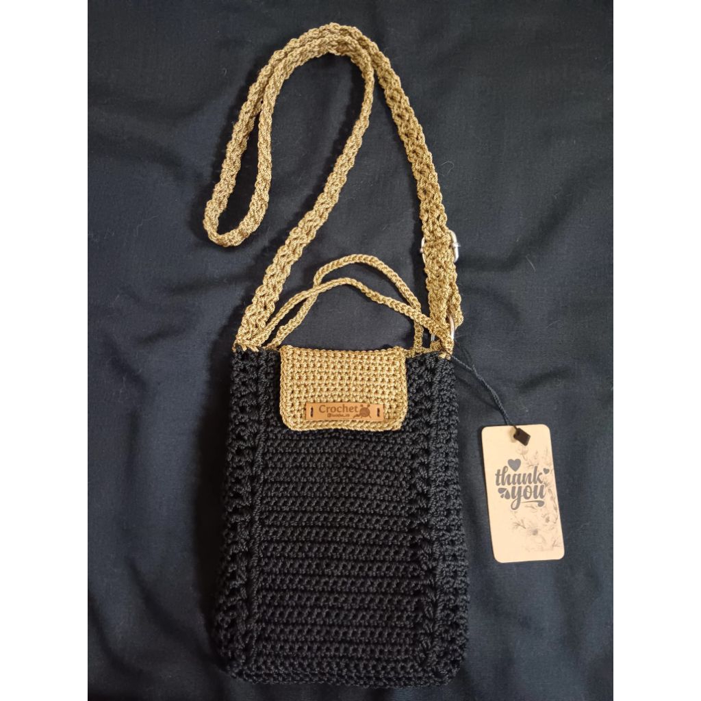 tar rajut hp selempang#tas rajut#rajut tas hp#hp tas rajut #crochet#rajut#tas dajut wanita hp selemp