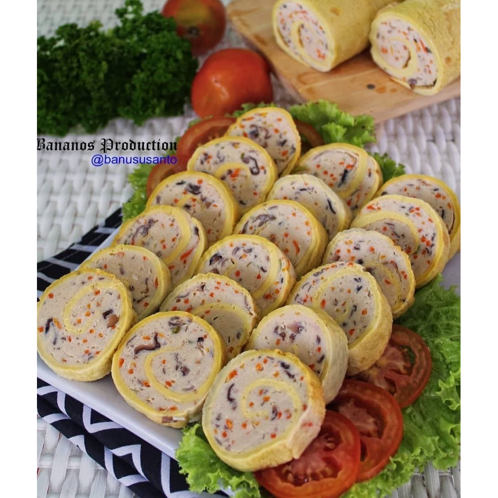 

ROLADE AYAM SAYUR GLUTEN FREE NO MSG NO GULA