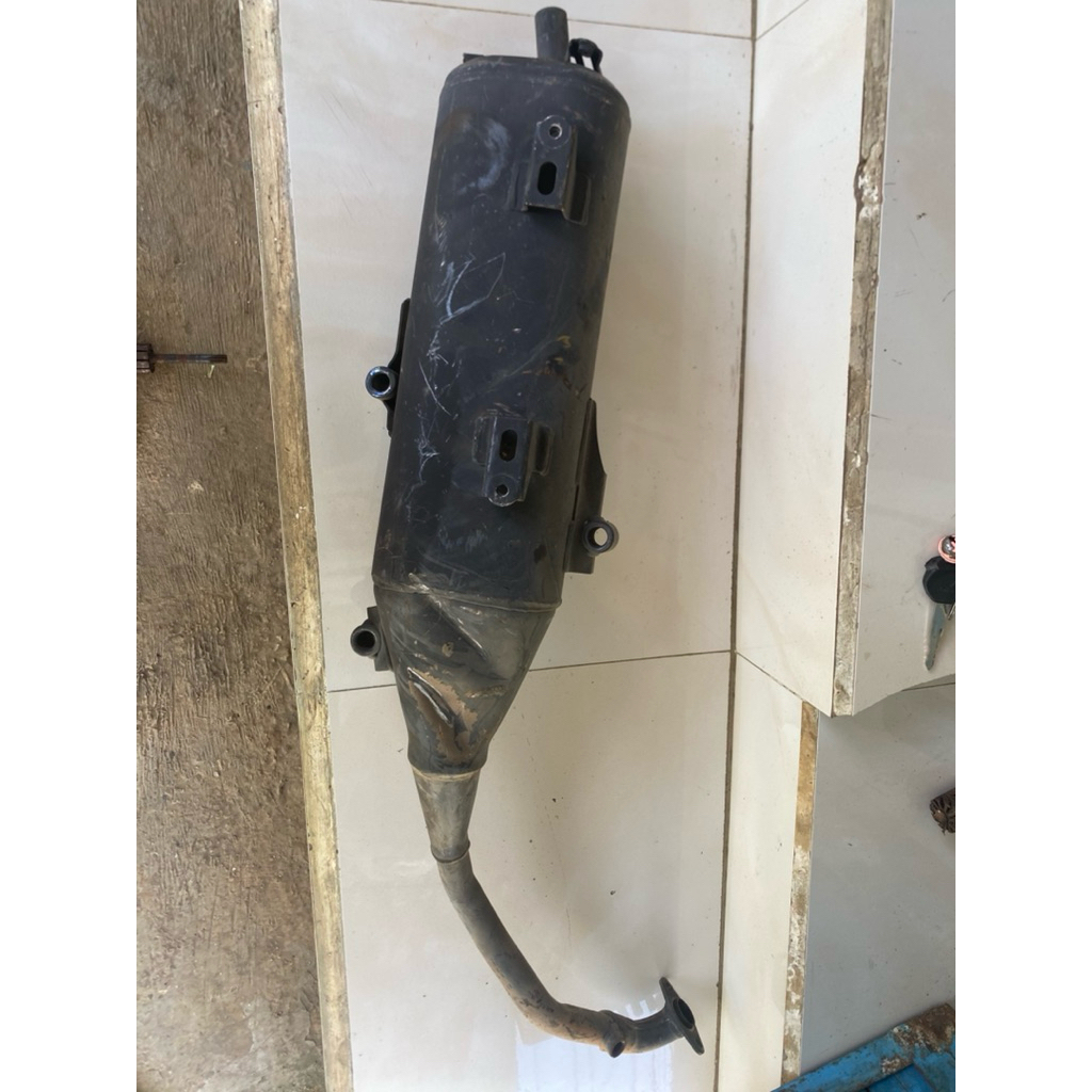 knalpot honda vario 160/pcx 160 standar ORIGINAL copotan