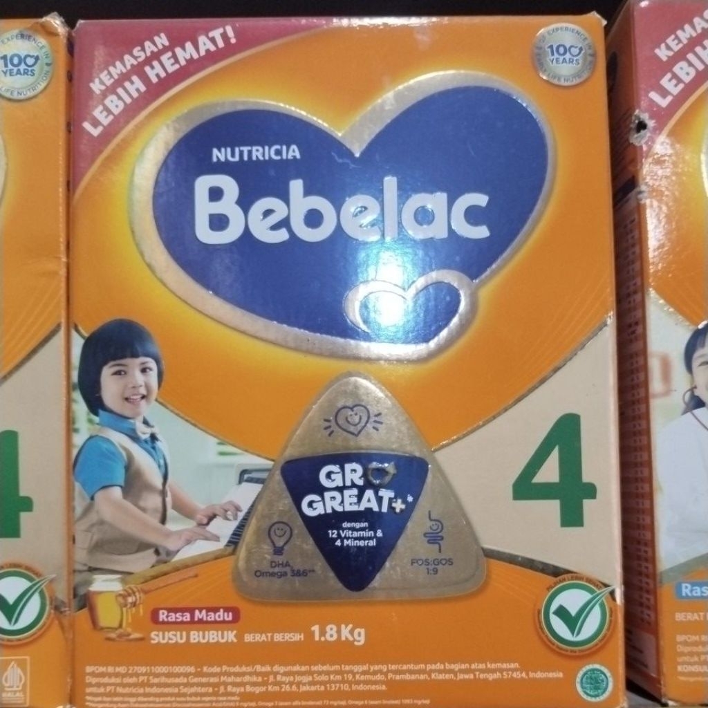 

Bebelac 4 madu 1'8kg