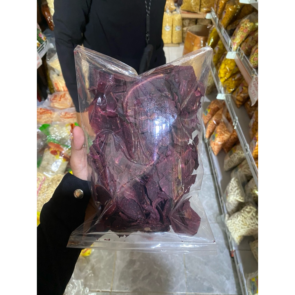 

Keripik Singkong Ungu Original 200gr – GigitLagi