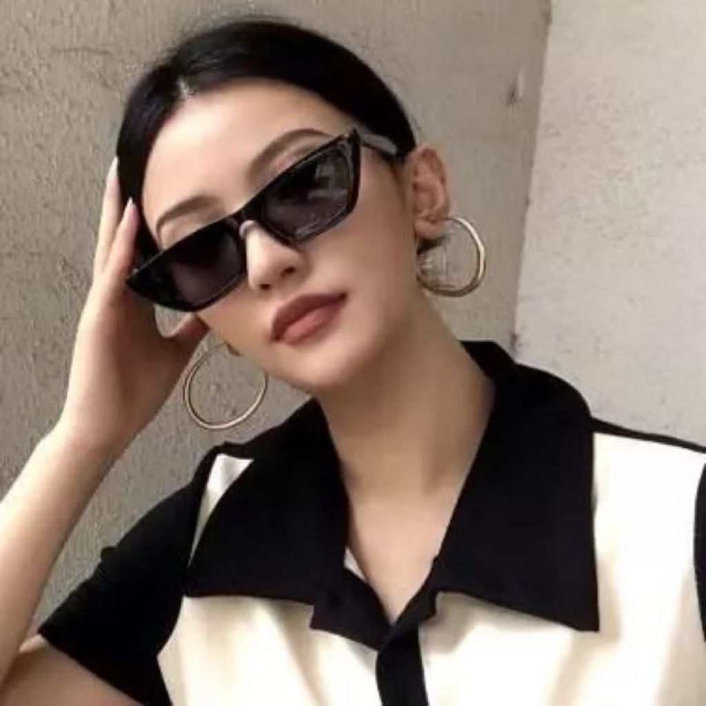 Kacamata Hitam Wanita Korean Fashion Kacamata Gaya Wanita Terbaru