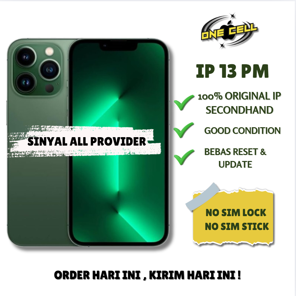IP 13PROMAX 128GB/256GB SECOND KONDISI BAGUS BUKAN SIMLOCK BUKAN SIMSTICK / PART MASIH ORI BELUM GAN