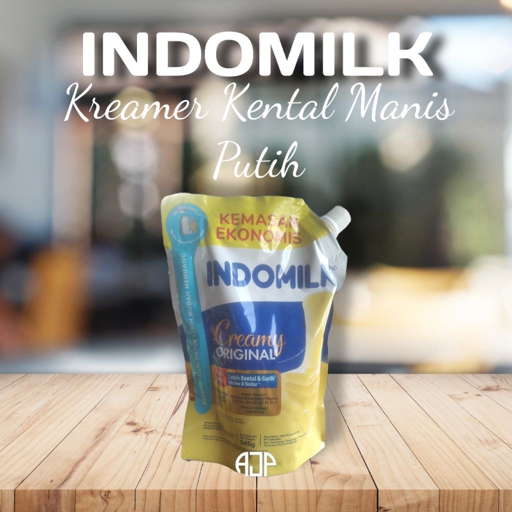 

Susu Kental Manis INDOMILK Putih Kemasan Pouch 545 gr