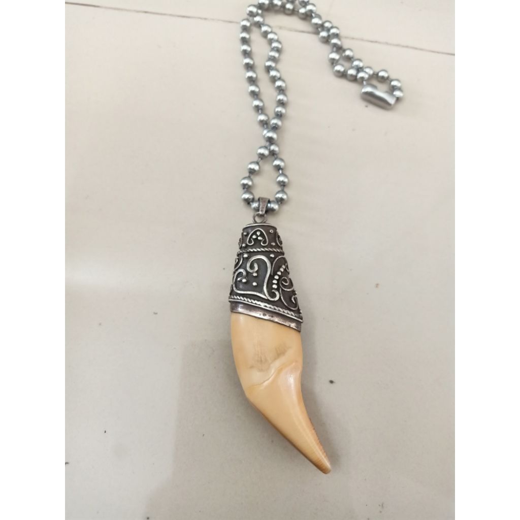 liontin souvenir tarber ring perak