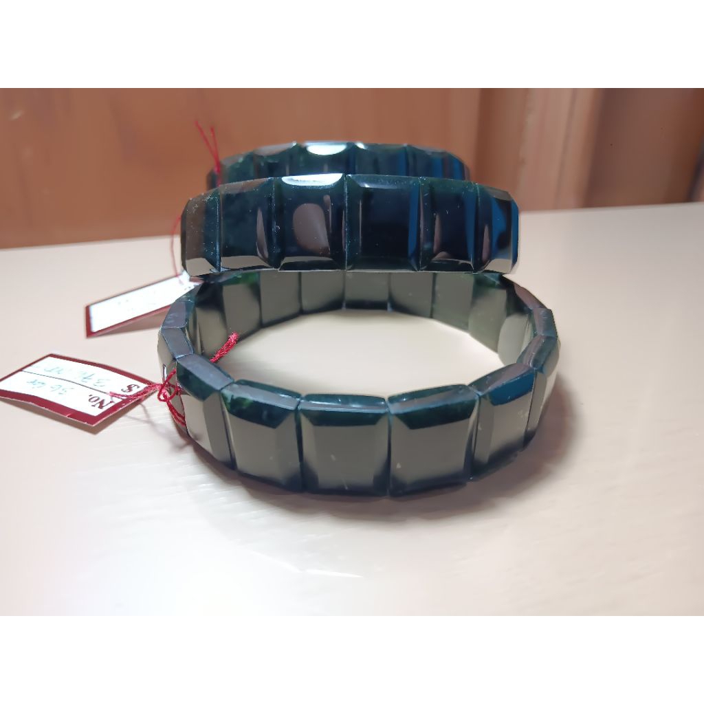 Gelang Black Jade - Original Crystal Black