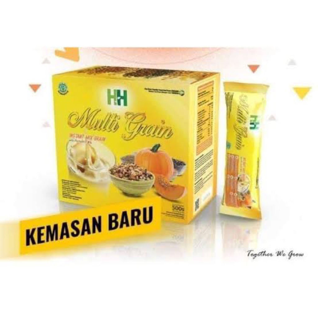 

HH MULTIGRAIN ORIGINAL 100% HWI / HH MULTIGRAIN HWI ISI 20SACHET 500 GRAM / HH MULTIGRAIN HWI