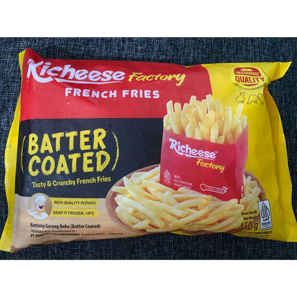 

Richeese Kentang French Fries 450gr