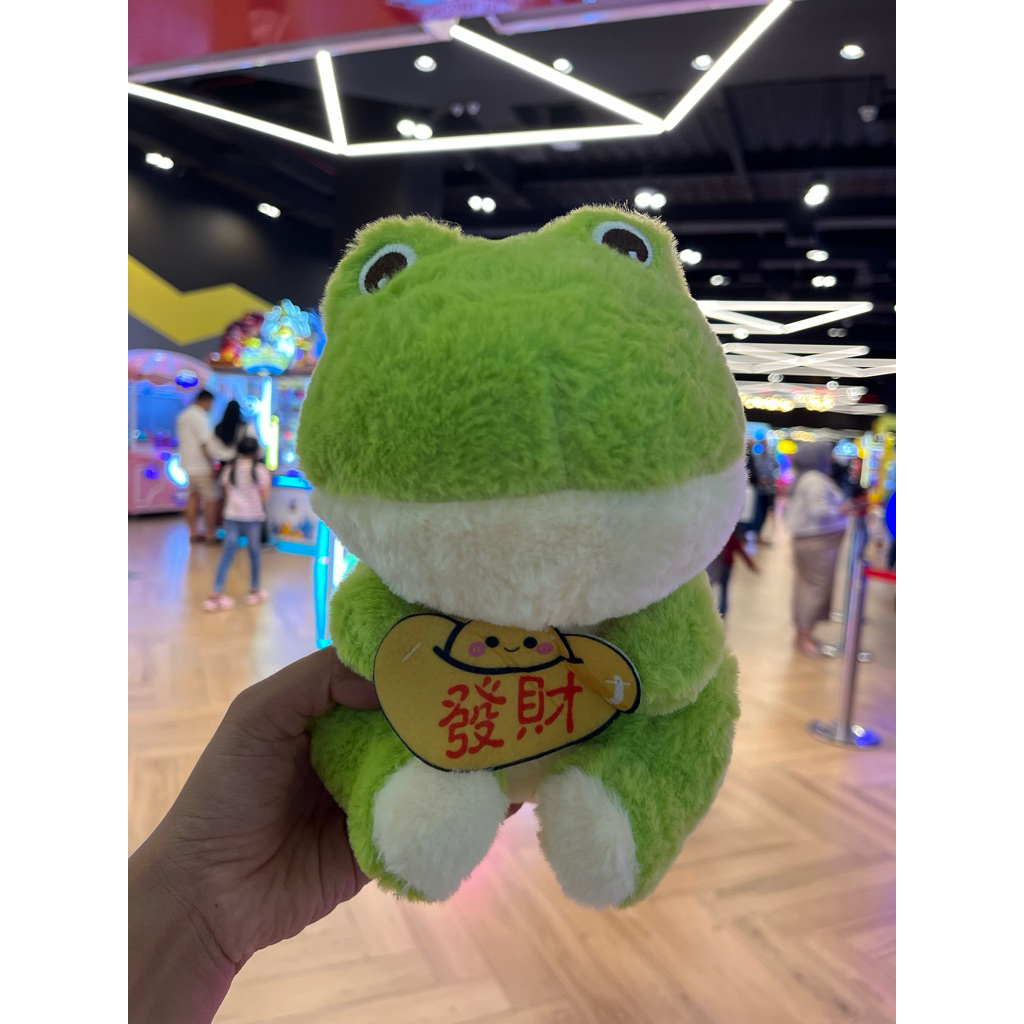 Boneka Kodok Ijo Keropi Boneka Capit Timezone Boneka Timezone