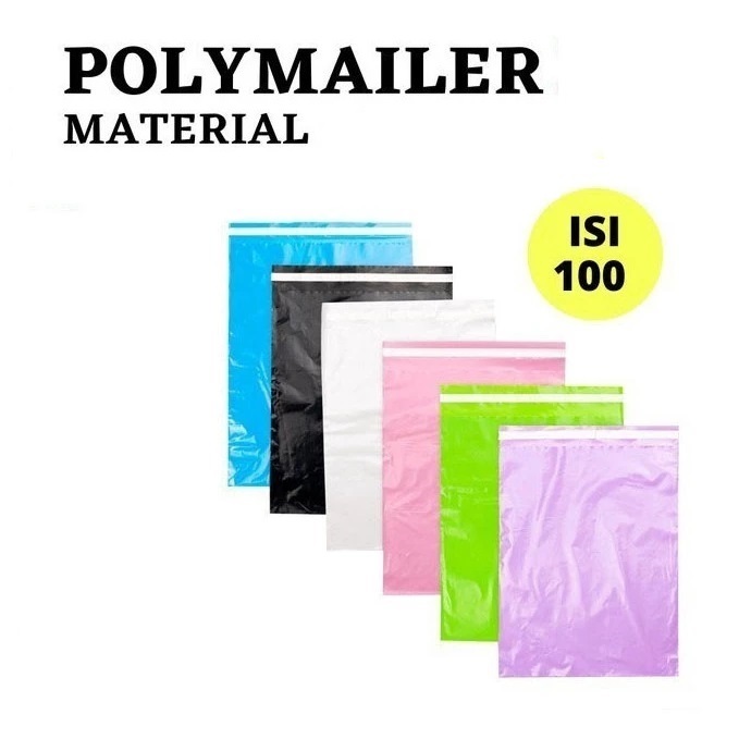 

PLASTIK POLYMAILER (PLASTIK PACKING) 100PCS