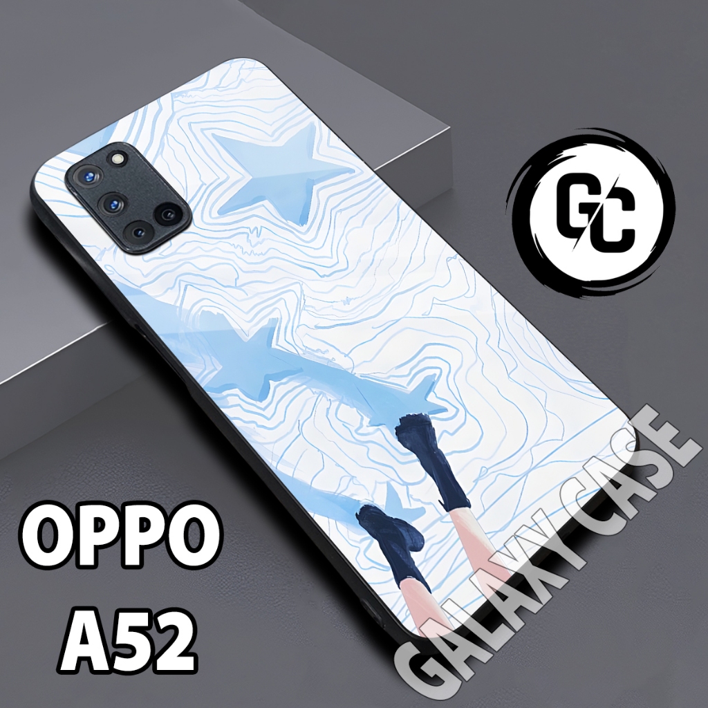 Softcase glossy OPPO A52/Case OPPO A52 Cewek/case OPPO A52 glitter/casing/case hp OPPO A52