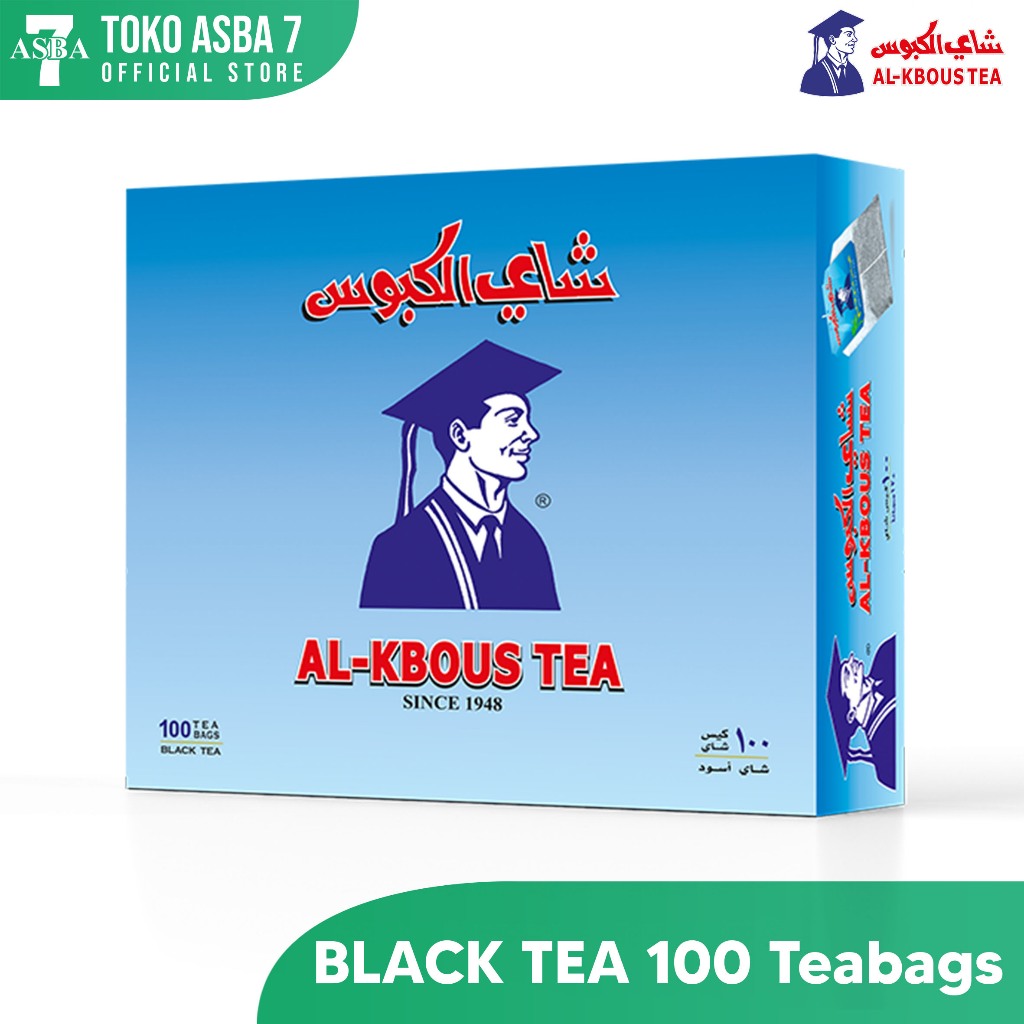 

AL KBOUS BLACK TEA 100 BAGS – TEH HITAM YAMAN