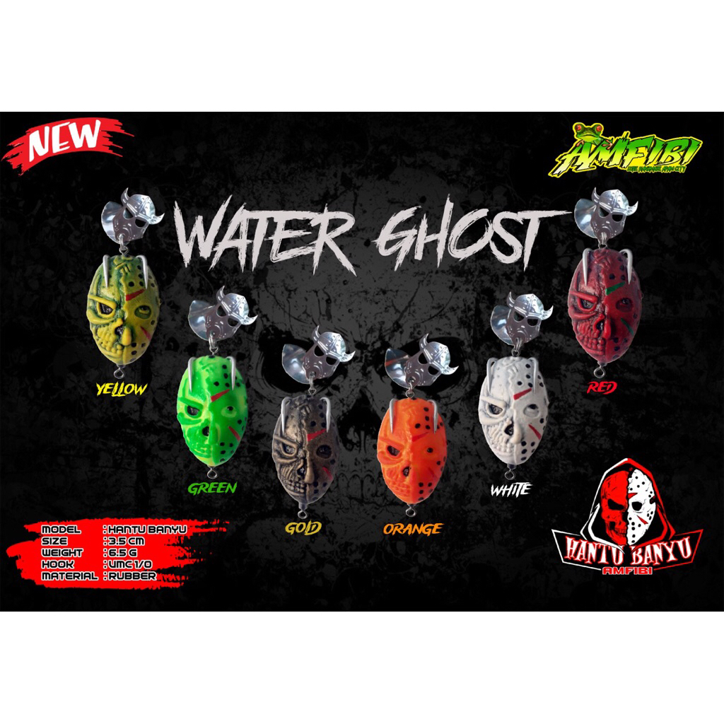 Hantu banyu/ water ghost by Amfibi lure 3D