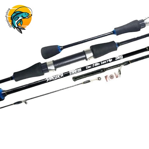 Joran ultralight UL Ajiro sakura 2-6lb Ukuran 150 CM-198CM