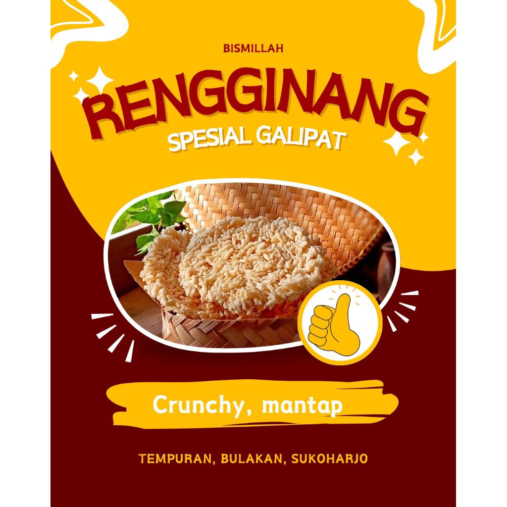 

RENGGINANG HOMEMADE 100% ASLI KETAN MENTAH ISI 30PCS RASA BAWANG
