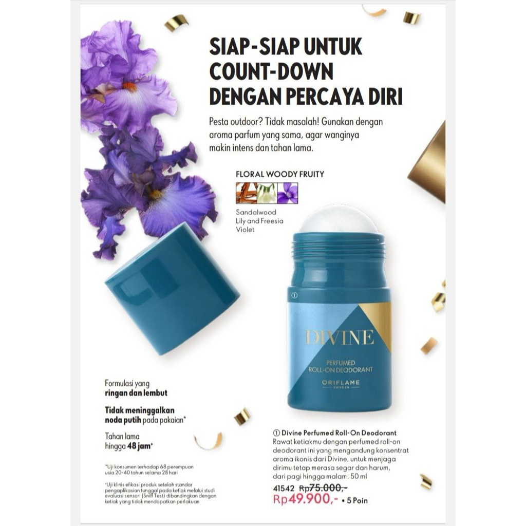 Divine Deodoran Oriflame