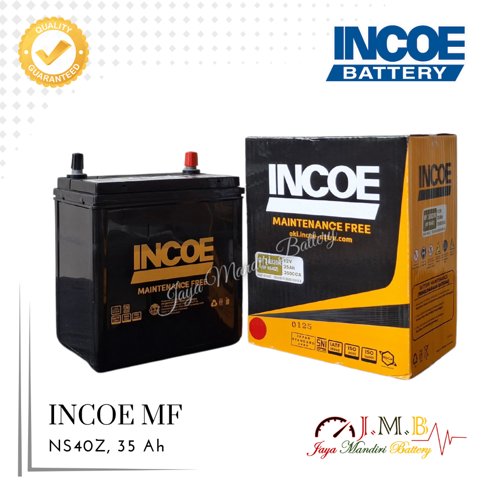 Aki Mobil INCOE Astra NS40Z Aki Kering Untuk Apv, Xenia, Avanza, Atos