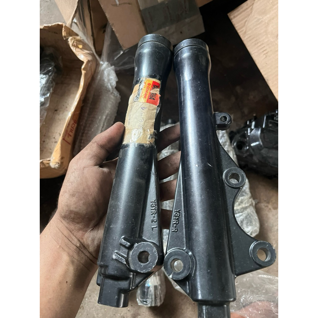 bottom shock depan yamaha alfa cakram original nos