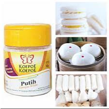 

PEWARNA MAKANAN PUTIH / PEMUTIH MAKANAN KOEPOE-KOEPOE
