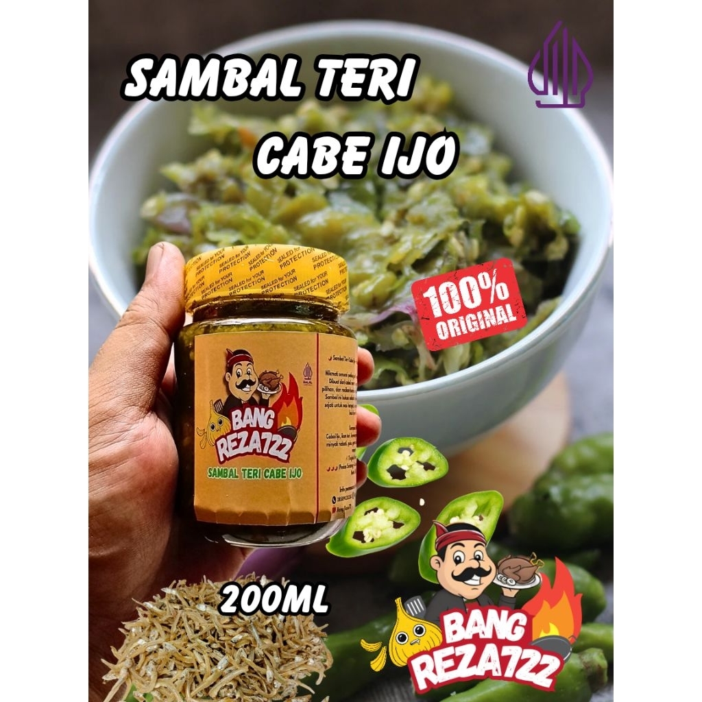 

SAMBEL TERI CABE IJO (200ml) PEDAS
