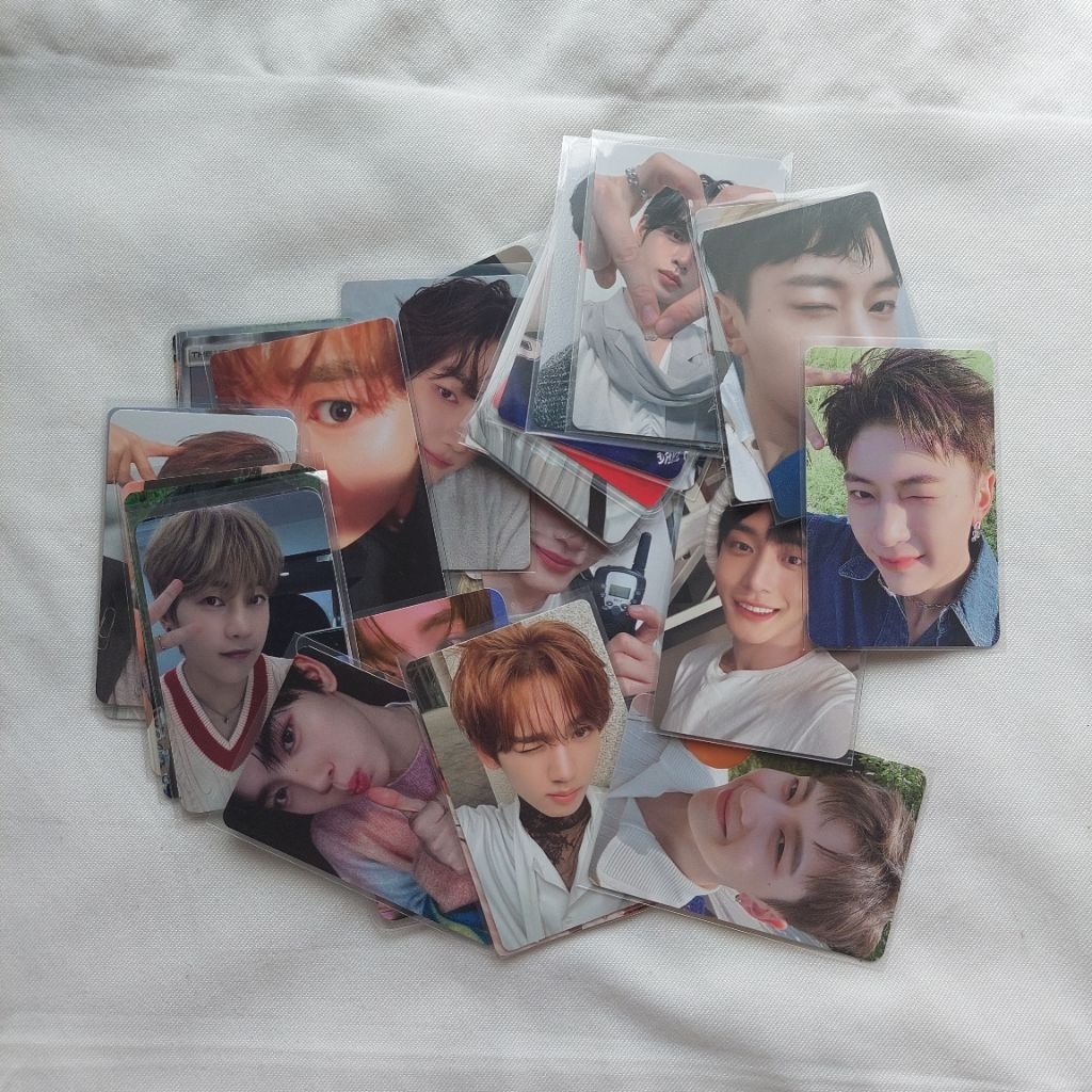 official zerobaseone zb1 zhang hao seok matthew han yujin pc photocard album ld pob ktown withmuu