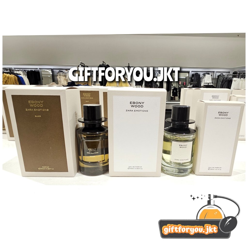 Parfum Ebony Wood & Elixir Zara Emotions Jo Malone 30 100 ml Parfum Wanita Original EDP Eau De Parfu