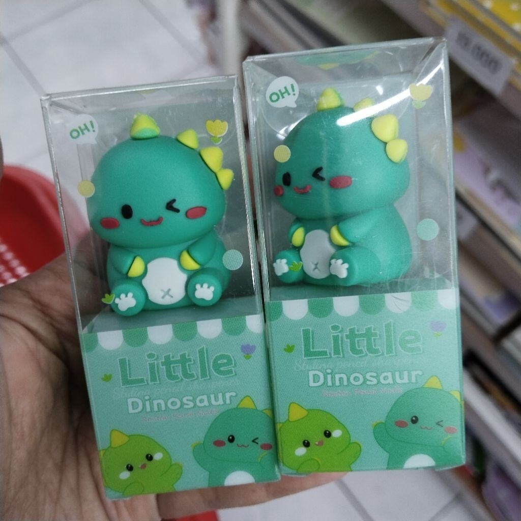 

[COD] Rautan Bentuk Lucu Karakter Dinosaurus / Serutan Lucu
