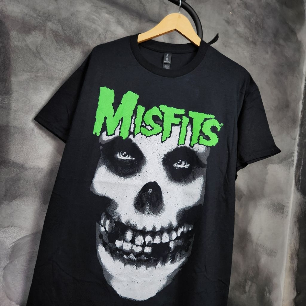 Misfits Official - Glow Jurek (Glow In The Dark) Tshirt Kaos Band