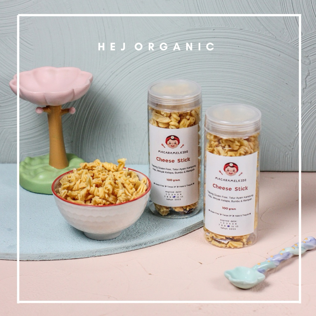 

Cheese Stick Gluten Free Snack Anak & Dewasa By Macaramel Kids