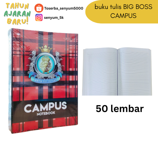 

CAMPUS Buku Tulis Big Boss 50 Lembar