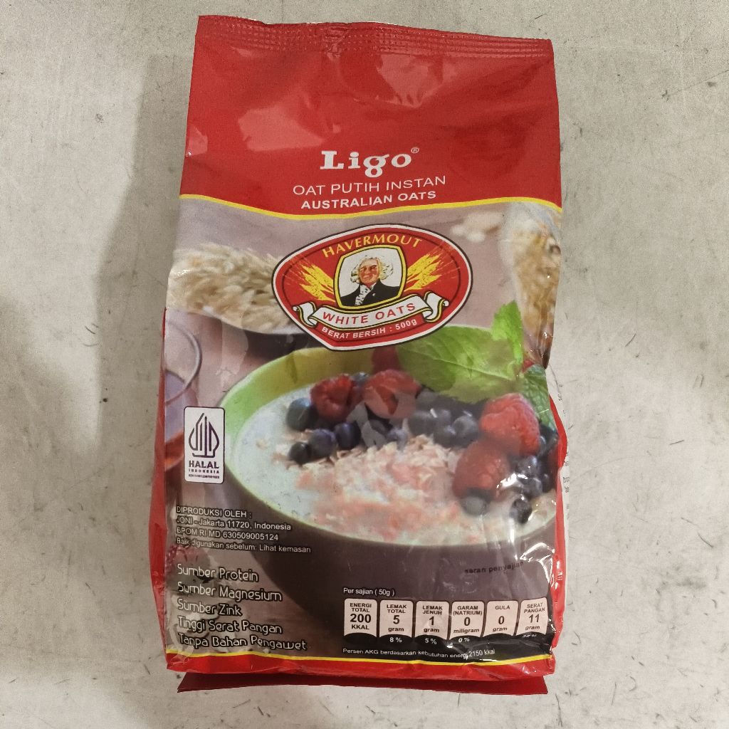

Australian White Oats Havermout / Oat Instant Ligo 500gr