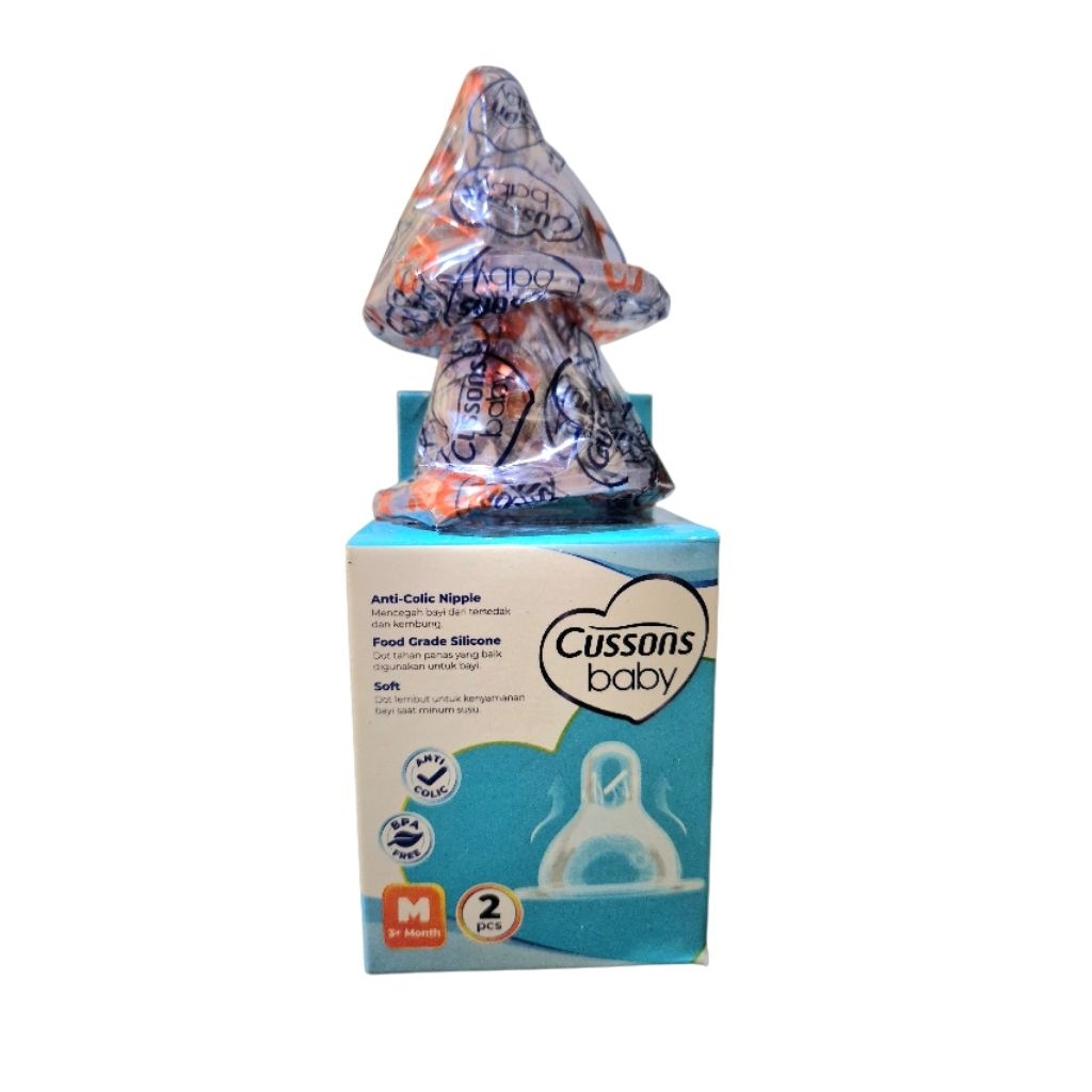 Cussons baby dot nipple silicon uk M
