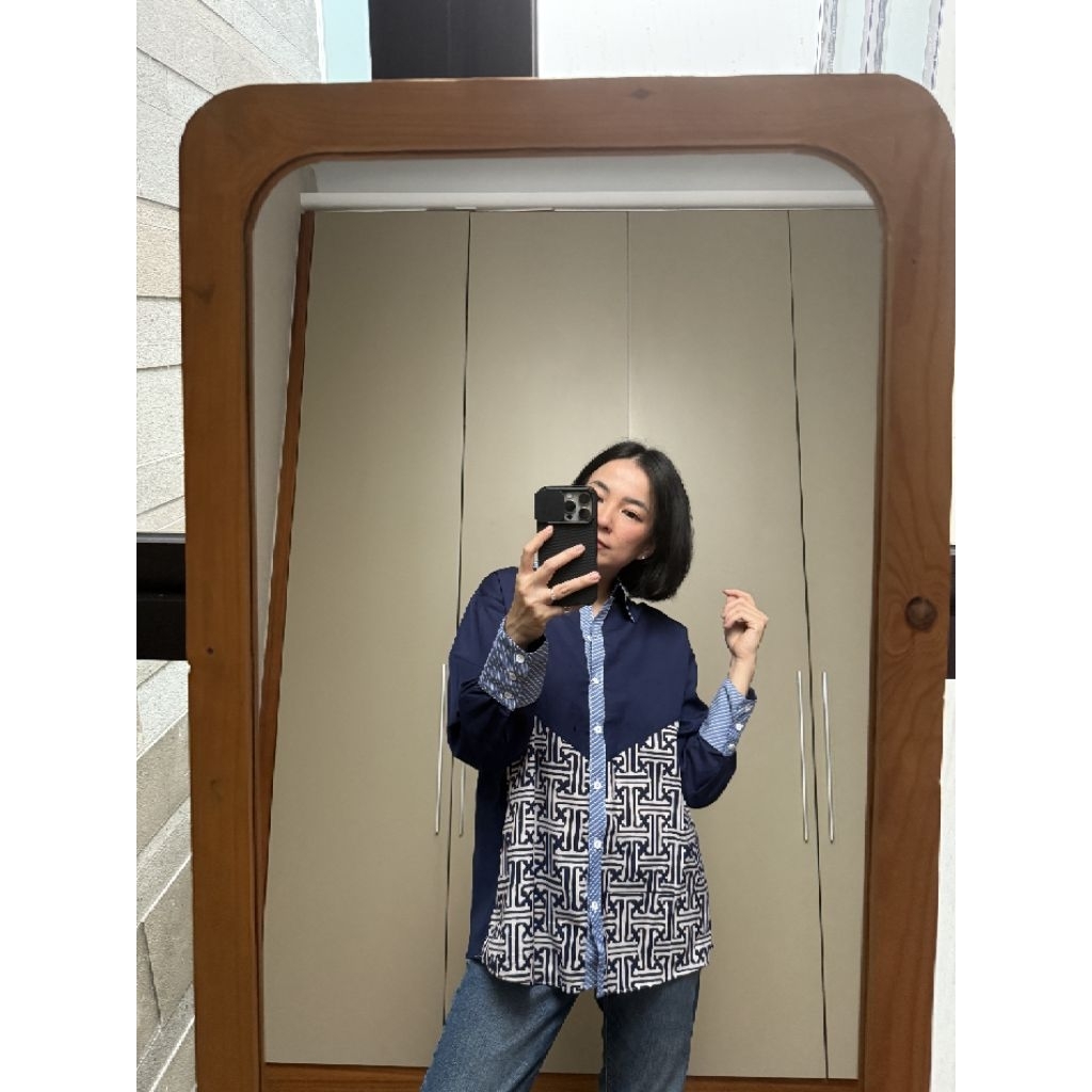 kemeja batik wanita rum fashion# yenzcollection batik shirt