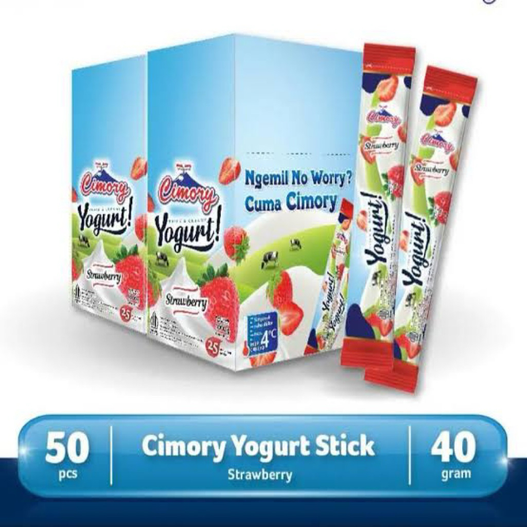 

Cimory Yogurt Stick 1Box Isi 25Pcs