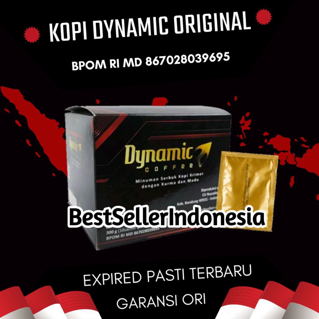 

New Kopi Dynamic 10 saset Original Kopi Dinamik