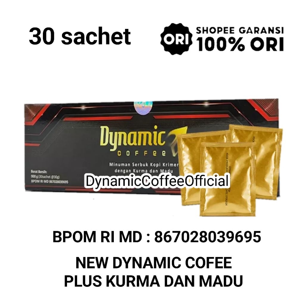 

New Kopi Dynamik Original 30 saset Kopi Dinamik Premium Kopi Dynamik