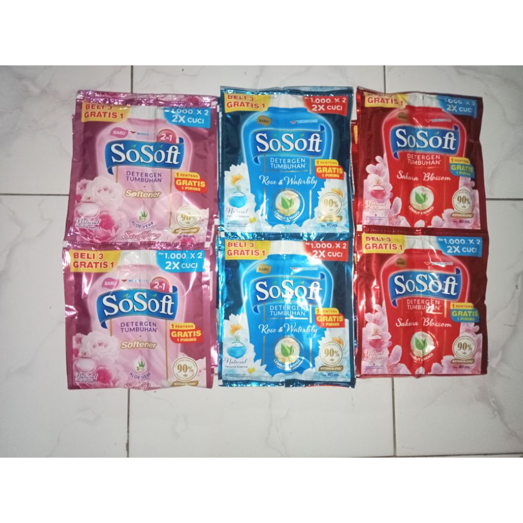 Deterjen So Soft